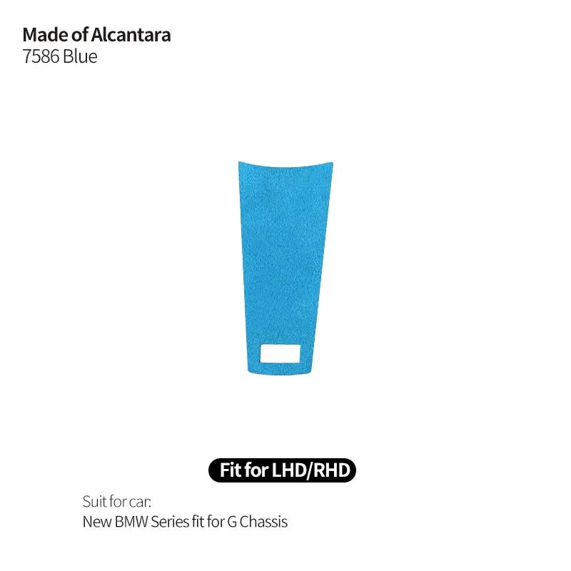 Made of Alcantara For New BMW Series Fit for G Chassis Car Steering Wheel Trim Styling Sticker Car Interior Tuning Accessories