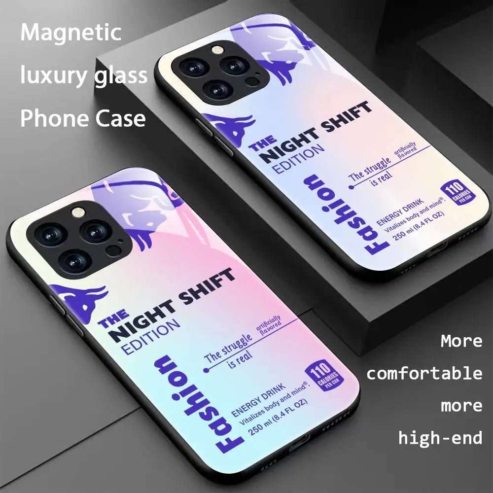 RedBull Neon Glass cover ( LIMITED EDITION)