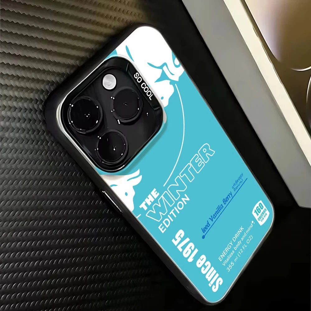 RedBull design silicon case for Iphone