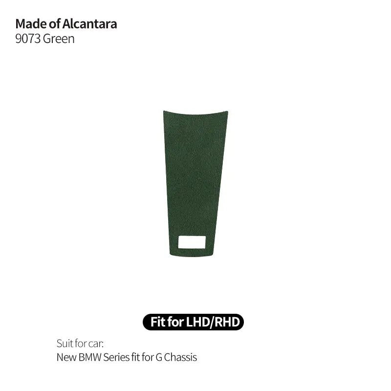Made of Alcantara For New BMW Series Fit for G Chassis Car Steering Wheel Trim Styling Sticker Car Interior Tuning Accessories