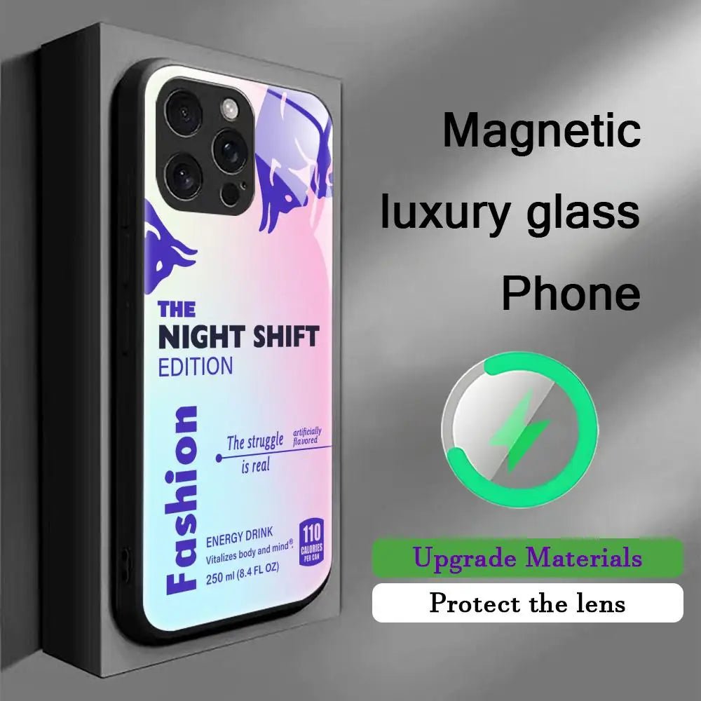 RedBull Neon Glass cover ( LIMITED EDITION)