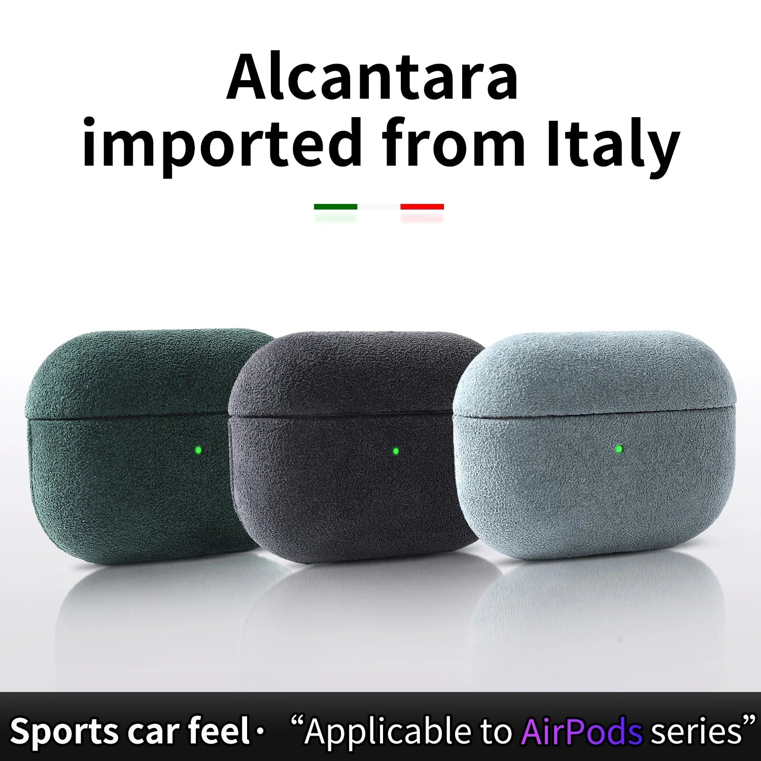 Luxury ALCANTARA Case For AirPods