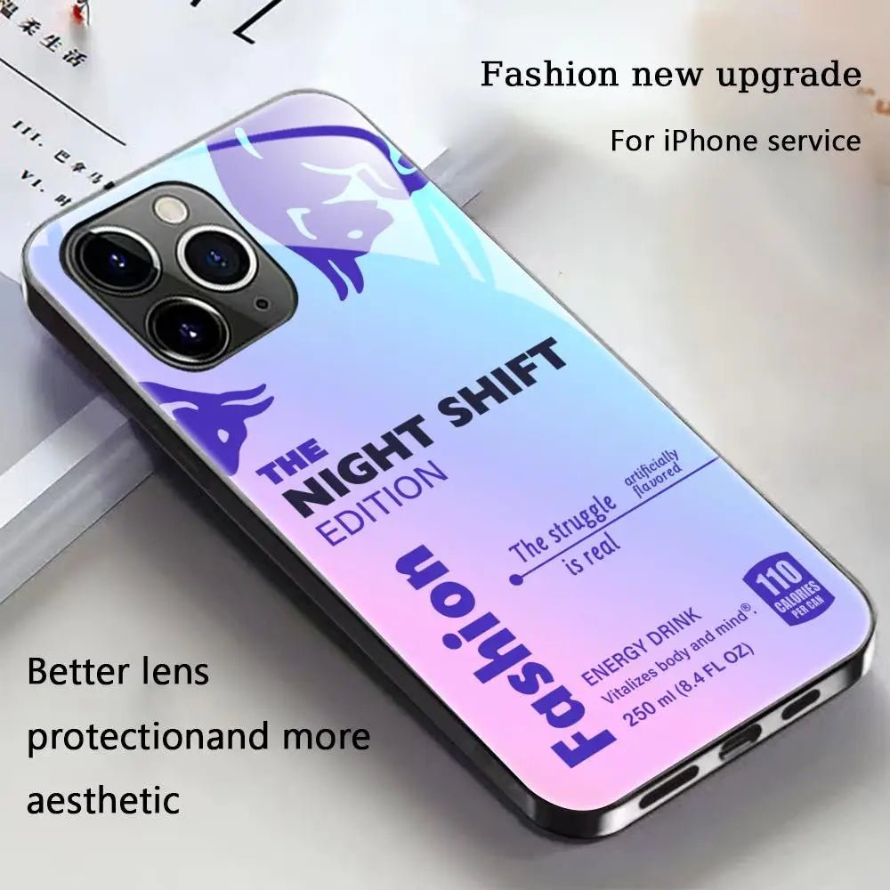 RedBull Neon Glass cover ( LIMITED EDITION)