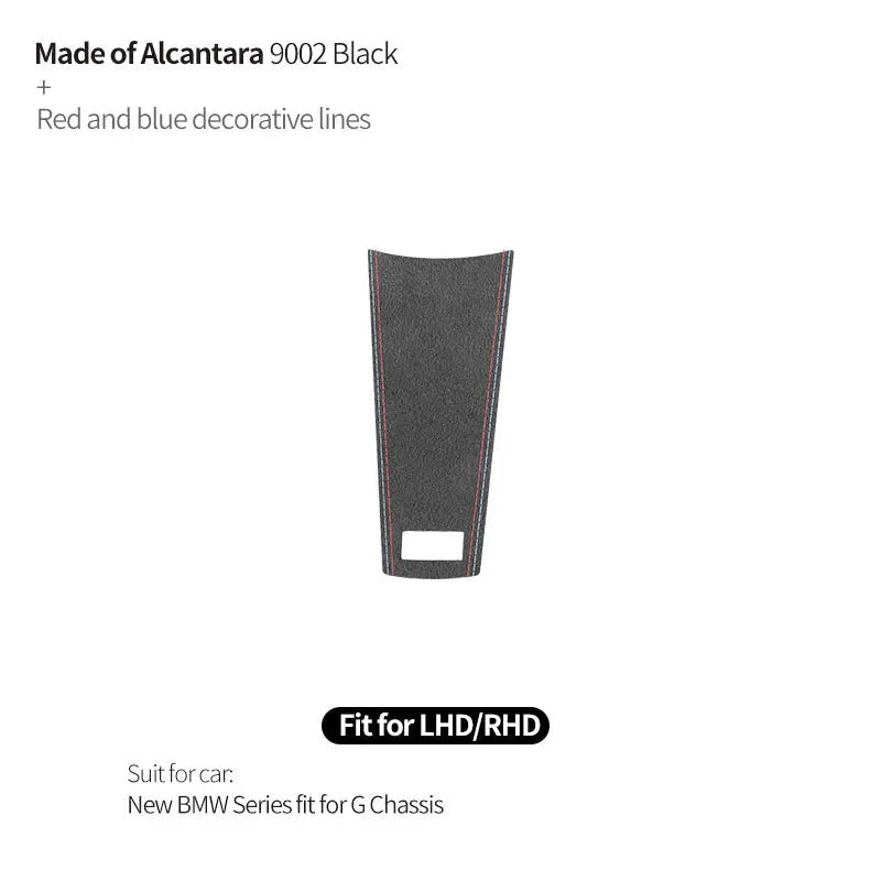 Made of Alcantara For New BMW Series Fit for G Chassis Car Steering Wheel Trim Styling Sticker Car Interior Tuning Accessories
