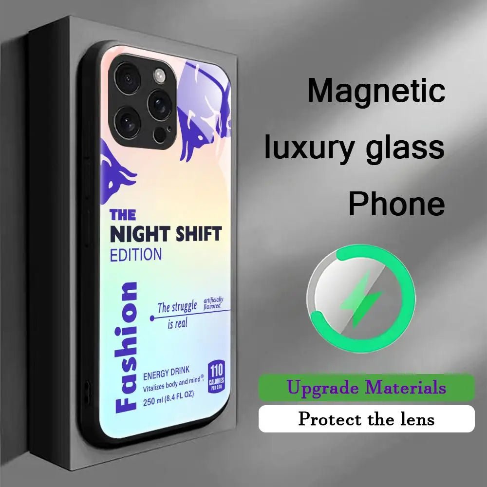 RedBull Neon Glass cover ( LIMITED EDITION)