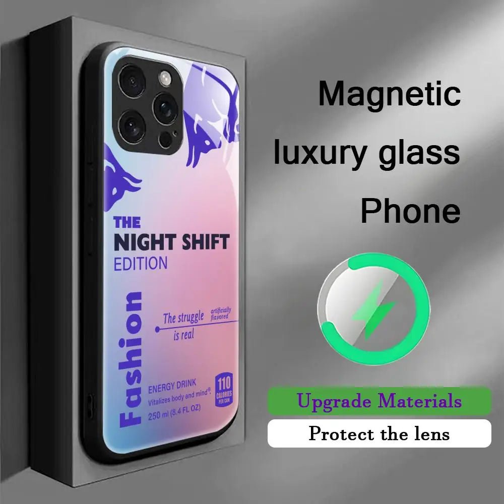 RedBull Neon Glass cover ( LIMITED EDITION)