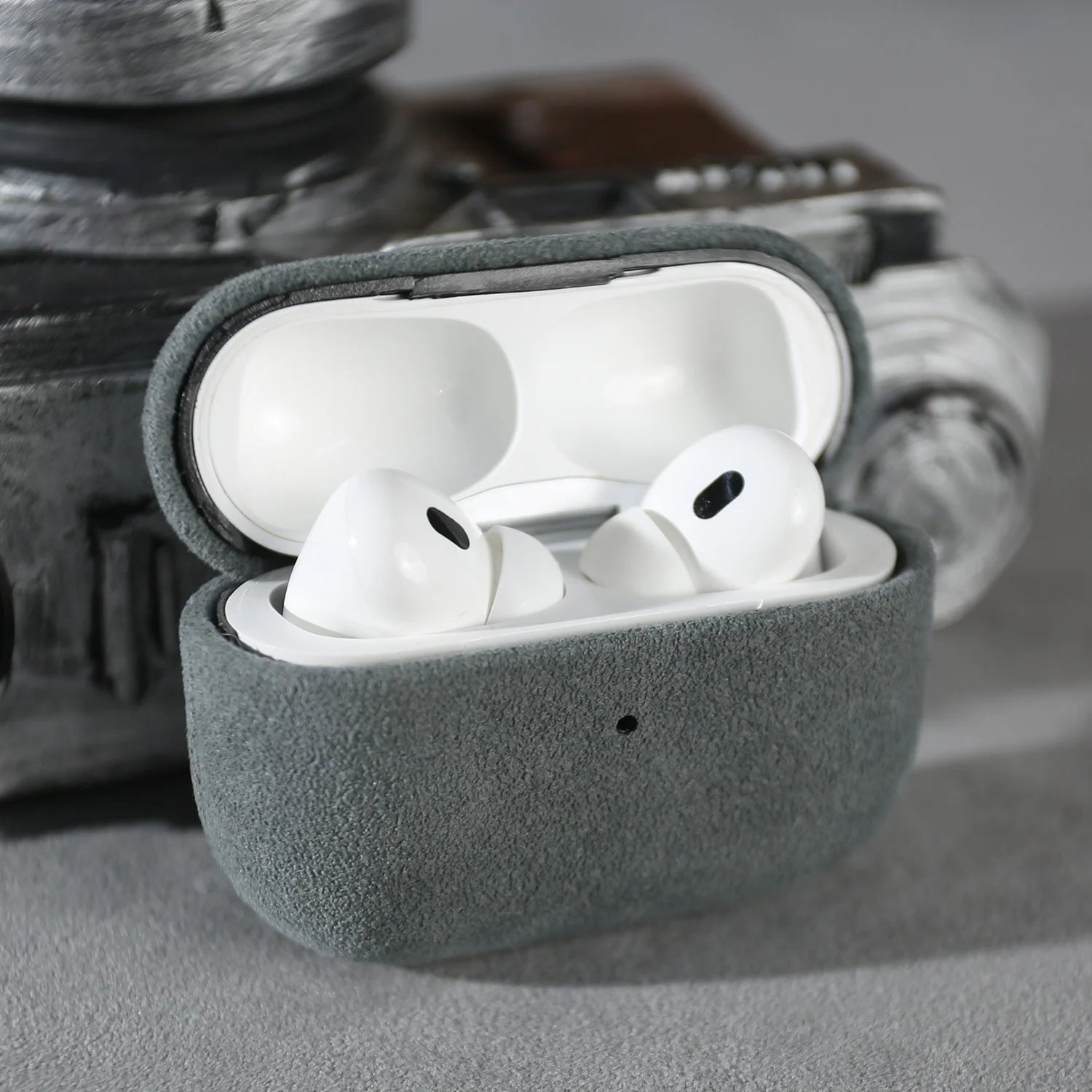 Luxury ALCANTARA Case For AirPods