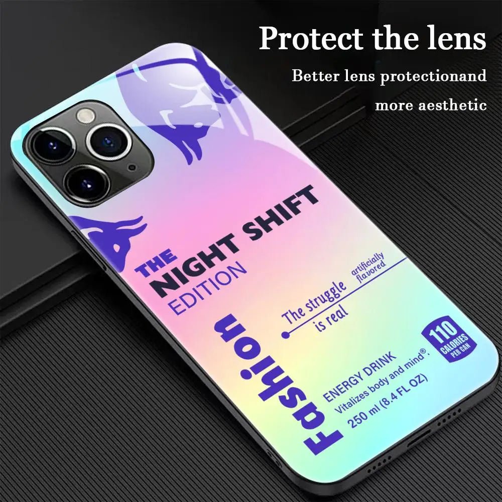 RedBull Neon Glass cover ( LIMITED EDITION)
