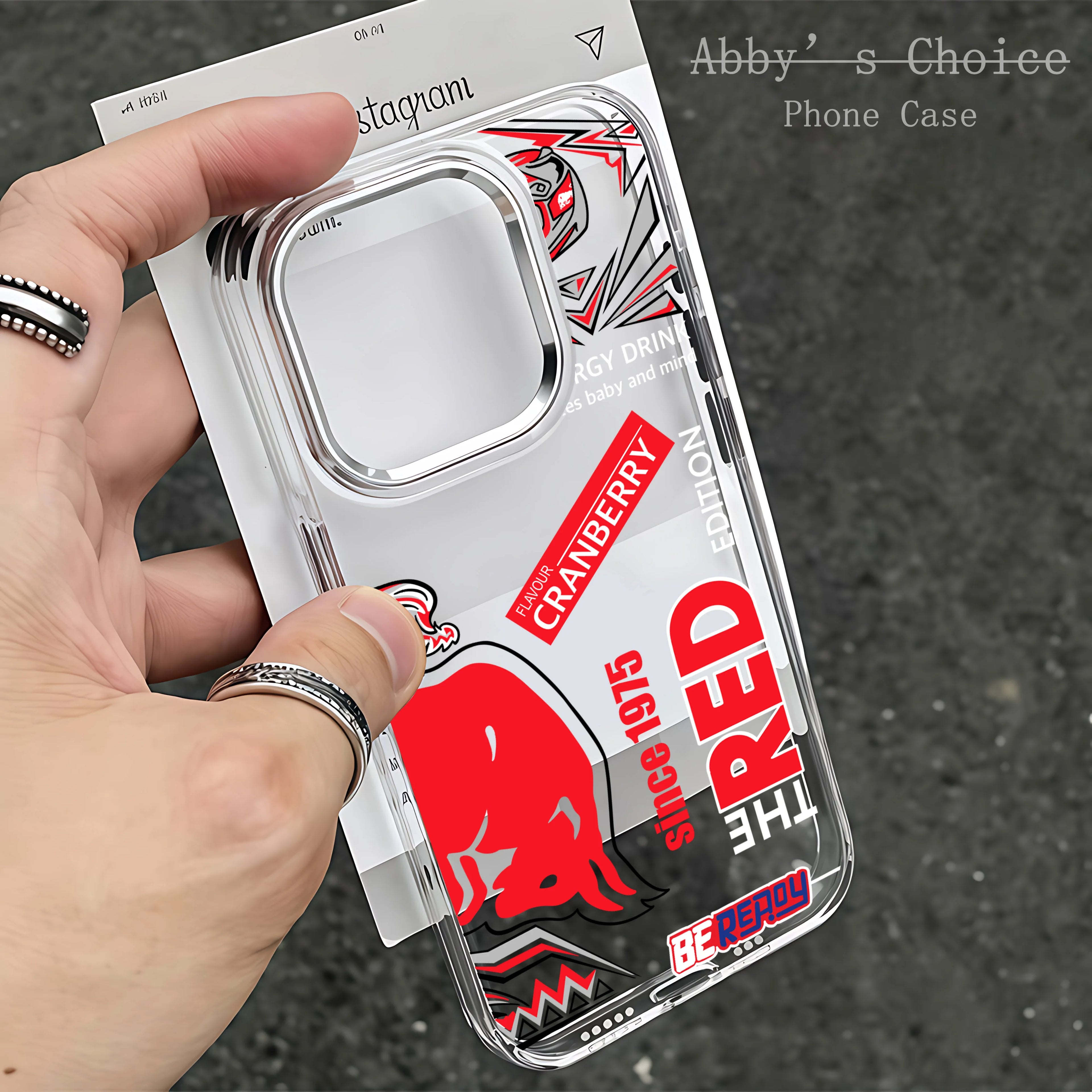 Red Cool R-Bulls DesignFor iPhone