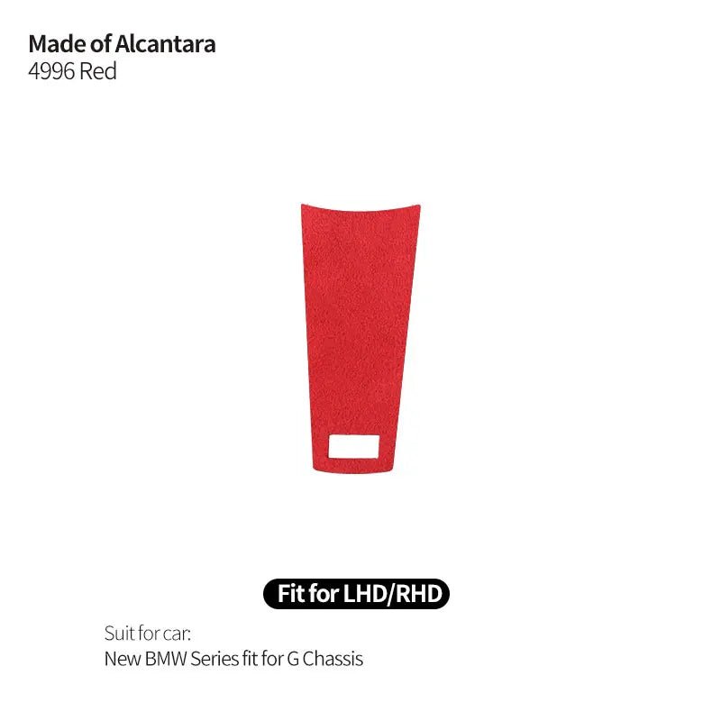 Made of Alcantara For New BMW Series Fit for G Chassis Car Steering Wheel Trim Styling Sticker Car Interior Tuning Accessories