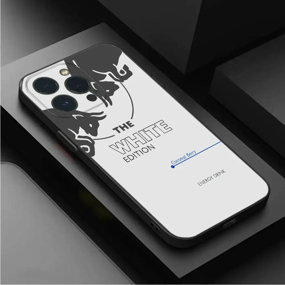 Iphone glass silicone cover case