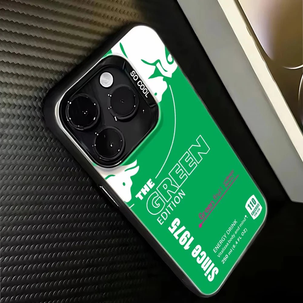 RedBull design silicon case for Iphone