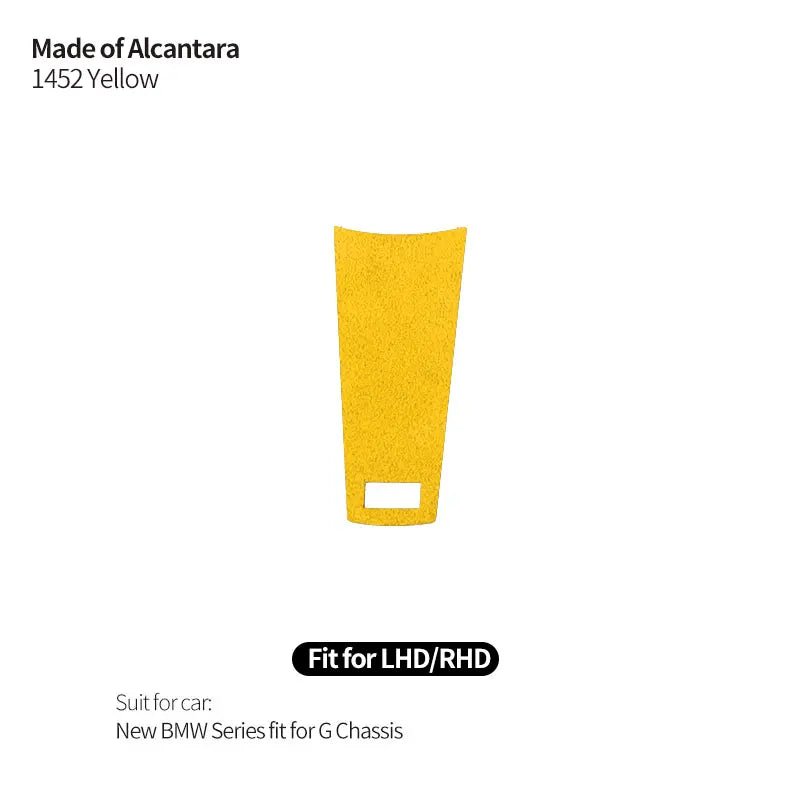 Made of Alcantara For New BMW Series Fit for G Chassis Car Steering Wheel Trim Styling Sticker Car Interior Tuning Accessories