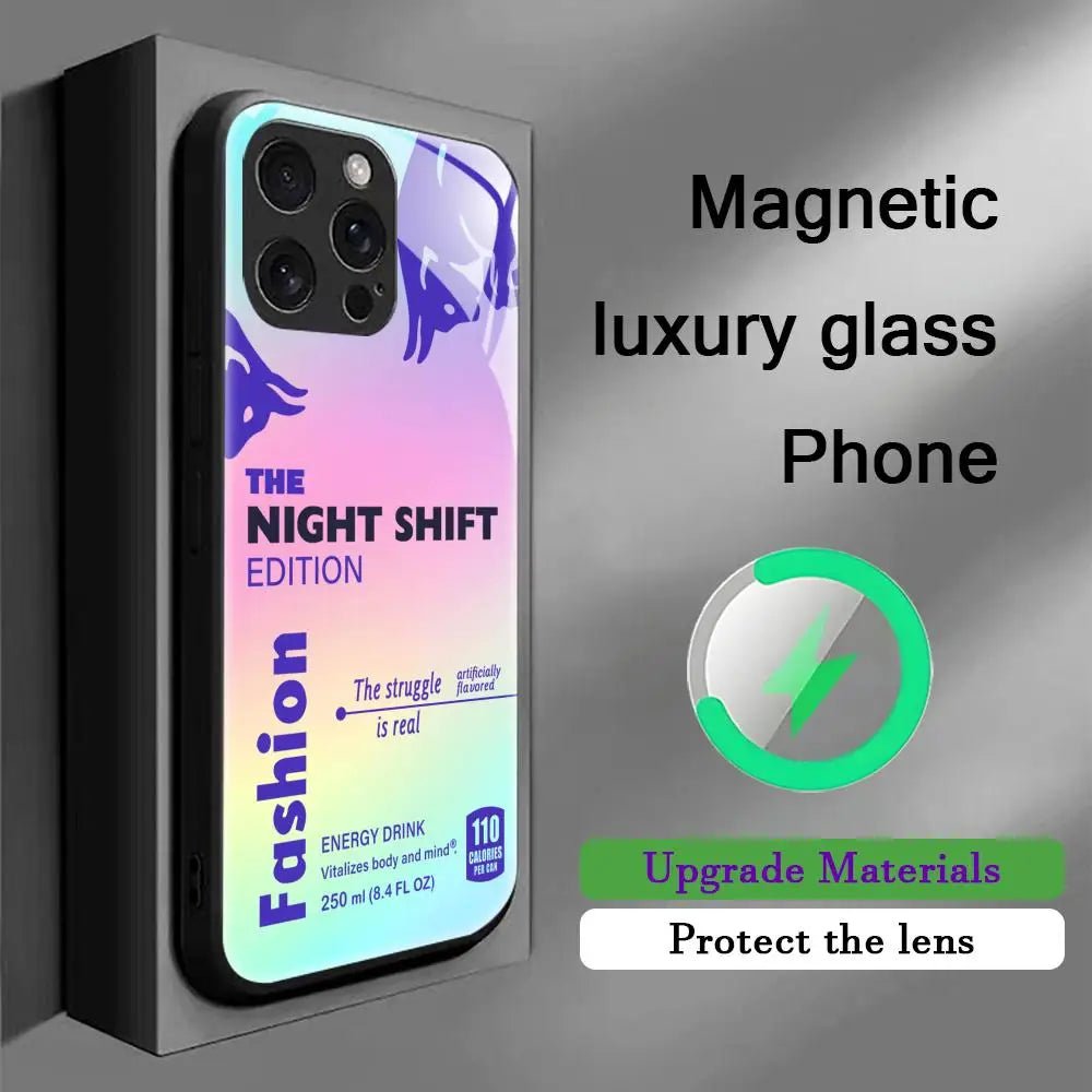 RedBull Neon Glass cover ( LIMITED EDITION)