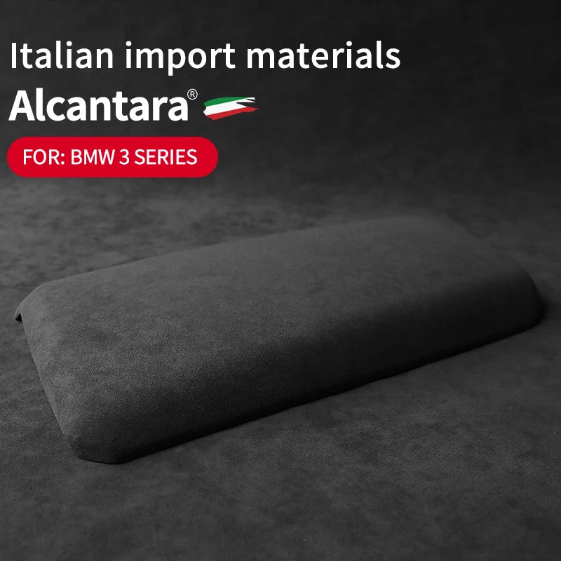 Car center armrest box cover Alcantara suede For BMW G20 G23 G28 G42 i3 i4 Series 3 4 Armrest Box Cover Panel Trim Accessories