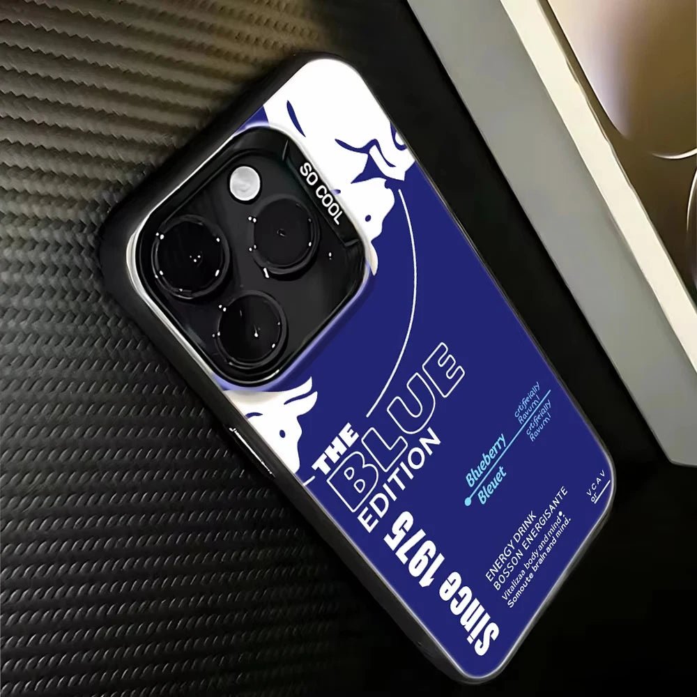 RedBull design silicon case for Iphone