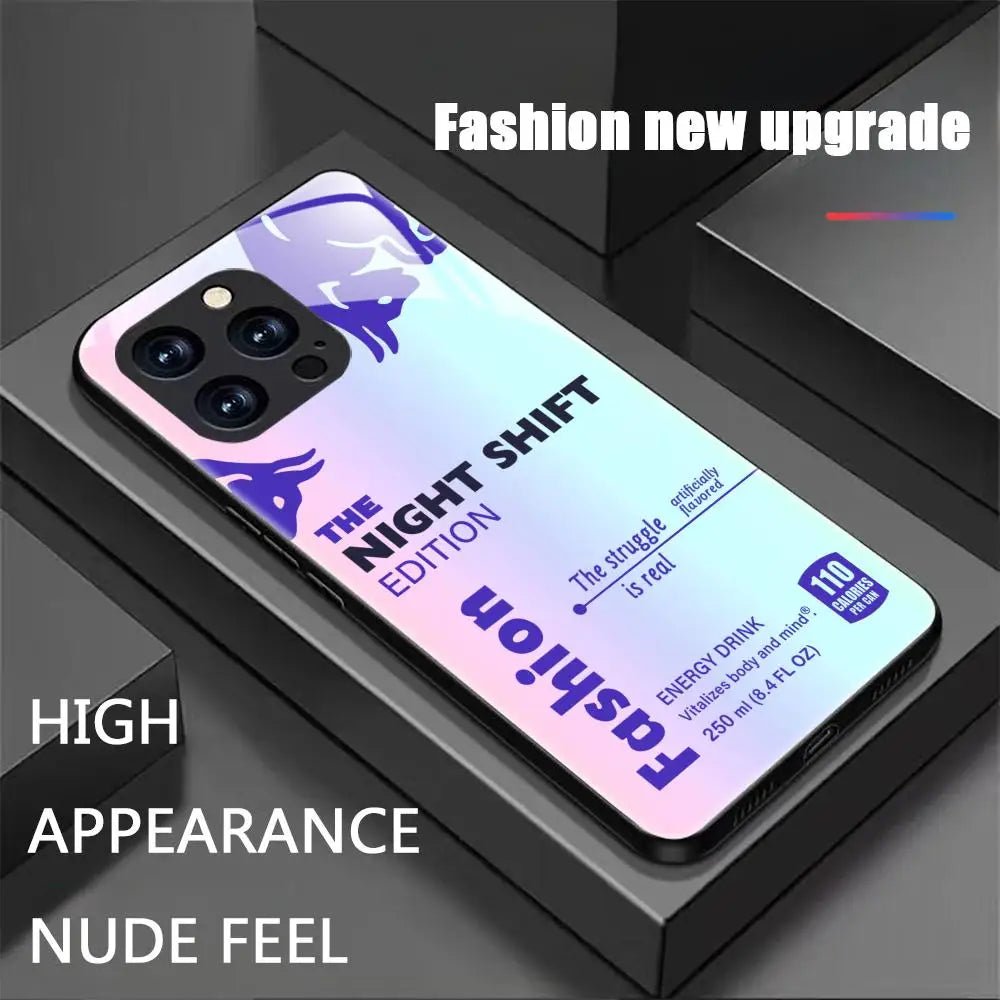 RedBull Neon Glass cover ( LIMITED EDITION)