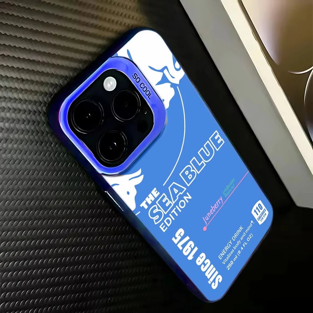 RedBull design silicon case for Iphone