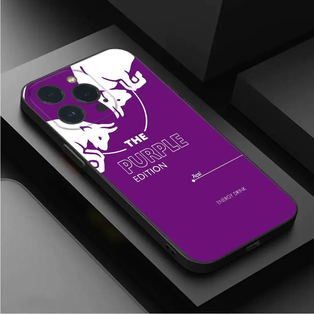 Iphone glass silicone cover case