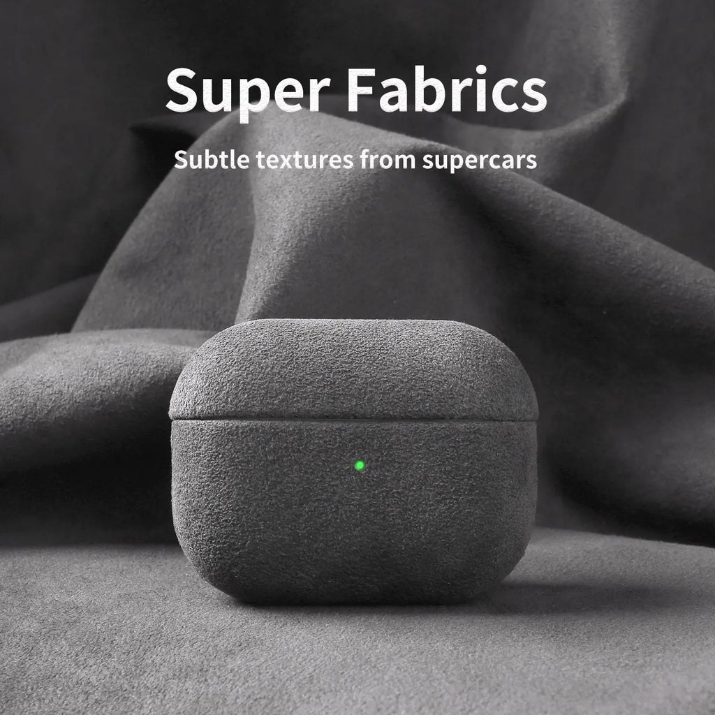 Luxury ALCANTARA Case For AirPods - CaseInBase